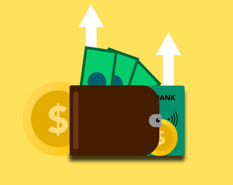 wallet graphic